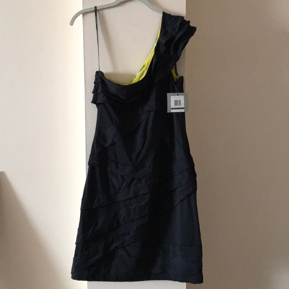 NWT Marc New York  Andrew Marc One Shoulder Dress